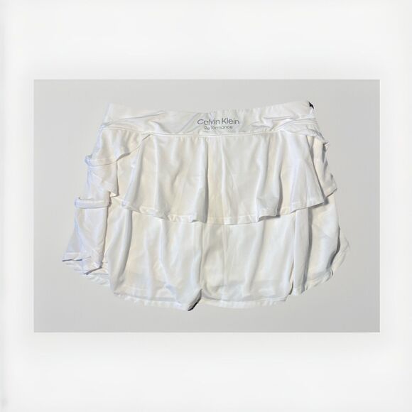 Calvin Klein Performance Skort Layered 2X 12%‎ Spandex - Picture 1 of 6